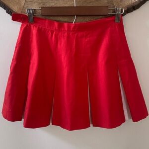 Cheerleader Cheerleading Skirt Red and White Size Small